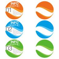 Abstract infographics N109