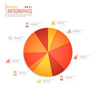 Abstract infographics N110