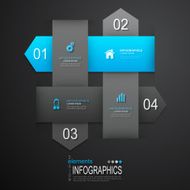 Abstract infographics N113