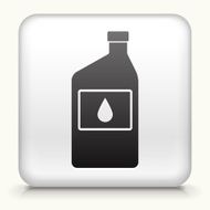 Square Button with Car Oil interface icon N2