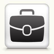 Square Button with Briefcase interface icon N2