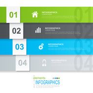 Abstract of infographics template with icons