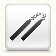 Square Button with Chucks