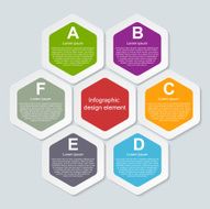 Vector infographic Design template