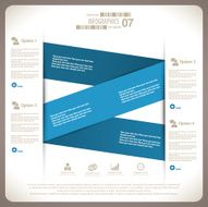 Minimal infographic template N25