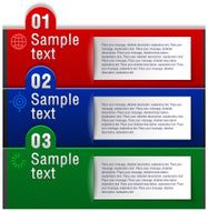 Abstract infographics N123