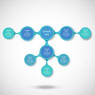 metaball colorful round diagram infographics N14