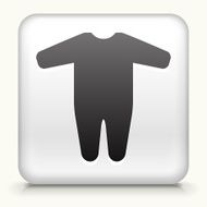 Square Button with Baby Jumpsuit