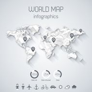 Set elements of infographics N22