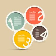 Four Steps Infographic Template