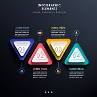 abstract 3d tag infographics N9