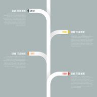 Infographic Timeline or Progress Report Template