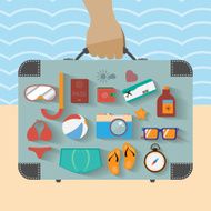 Summer infographics