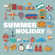 Summer infographics N2
