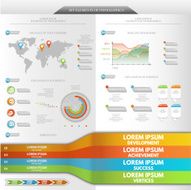 Set of important objects infographics for your design N3