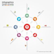 Infographic design template Vector illustration N13