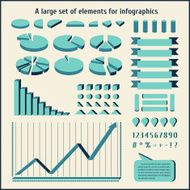 Big set elements for infographics Charts diagrams the statistics N2