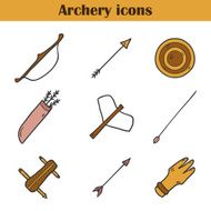 Archery icons