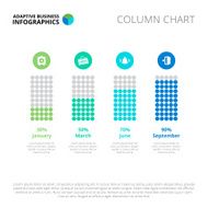 Column chart template 1 N2