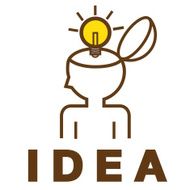 idea bulb in human head Concept N2