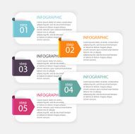 Vector colorful info graphics for your business presentations N68