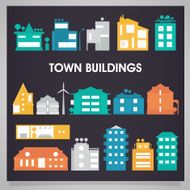 Buildings and houses collection