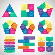 Vector infographics set N7