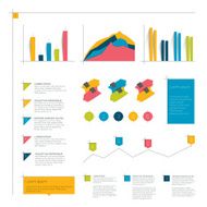 Infographics flat elements