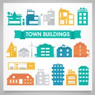 Buildings and houses collection N2