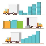 Delivery Infographic Elements
