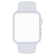 Watch vector template for prototyping