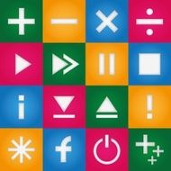 iCon Business Process Management Multi Color Style