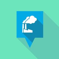 Tooltip icon with a factory