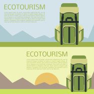 Ecotourism banner