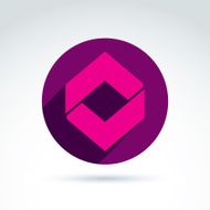 Vector abstract icon symbol