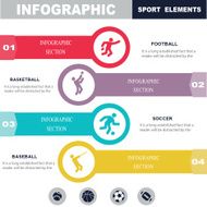 Sports infographics banners N4