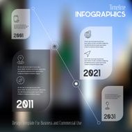 Step progress options banners on defocused background N2