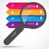 Infographics vector design template N147