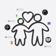 Valentine&#039;s Day infographic N5