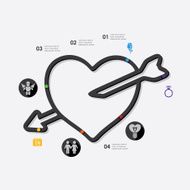 Valentine&#039;s Day infographic N7
