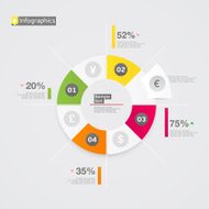 Business diagram template N4