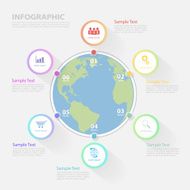 Infographic template Vector illustration eps10 N3