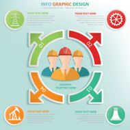 Info graphic design clean vector N2