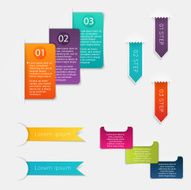 Vector colorful info graphics for your business presentations N73