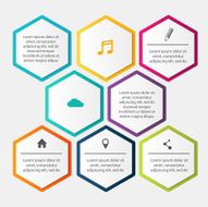 Vector colorful info graphics for your business presentations N74