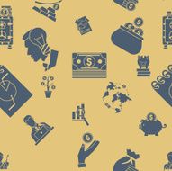 Business and Finance Seamless Pattern N10