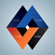 Abstract infographic N23