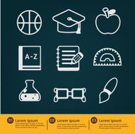 Simple Education icons N2