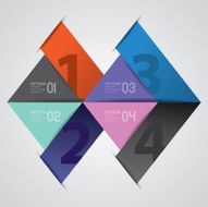 Abstract infographic N29
