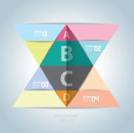 Abstract infographic N31